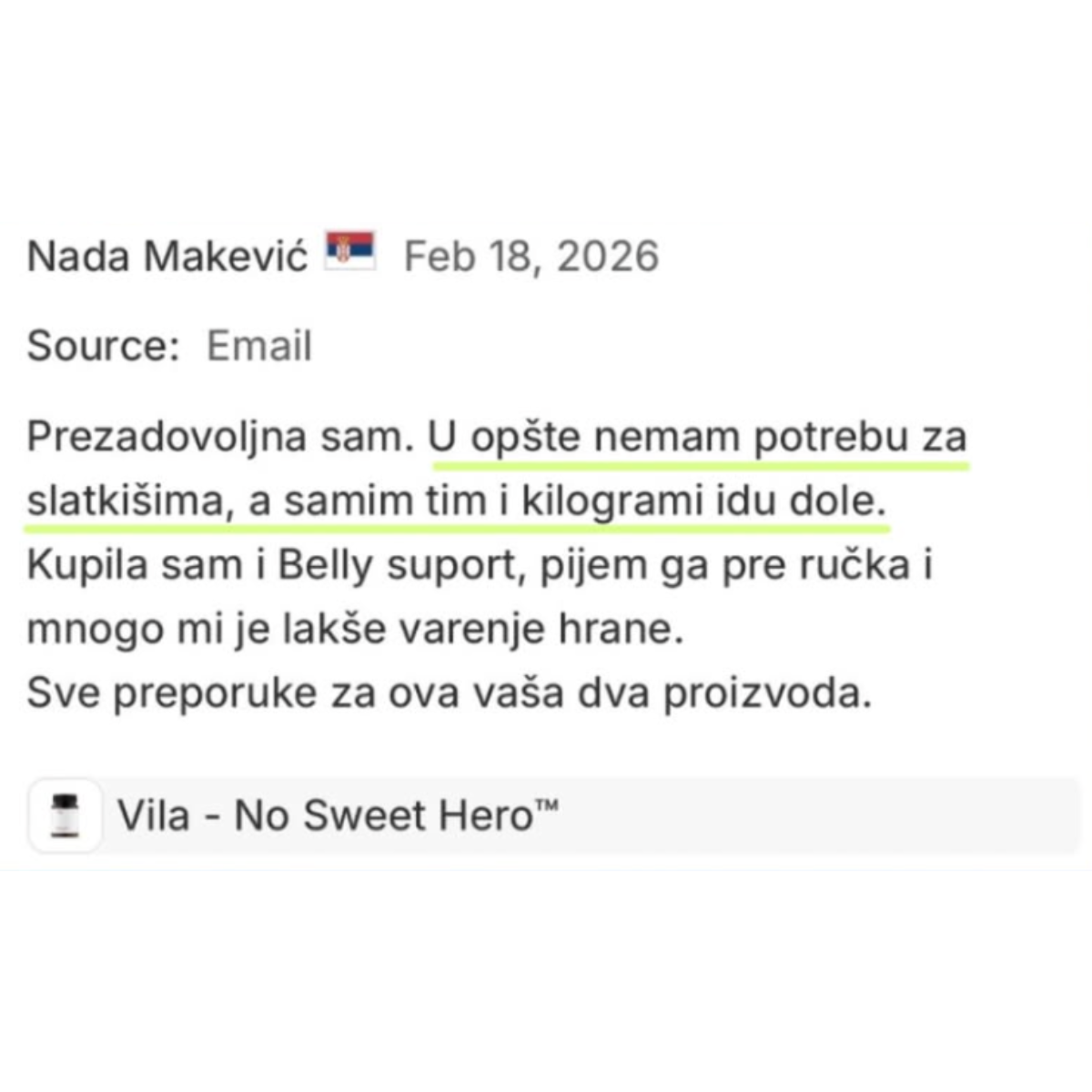 Customer review 16