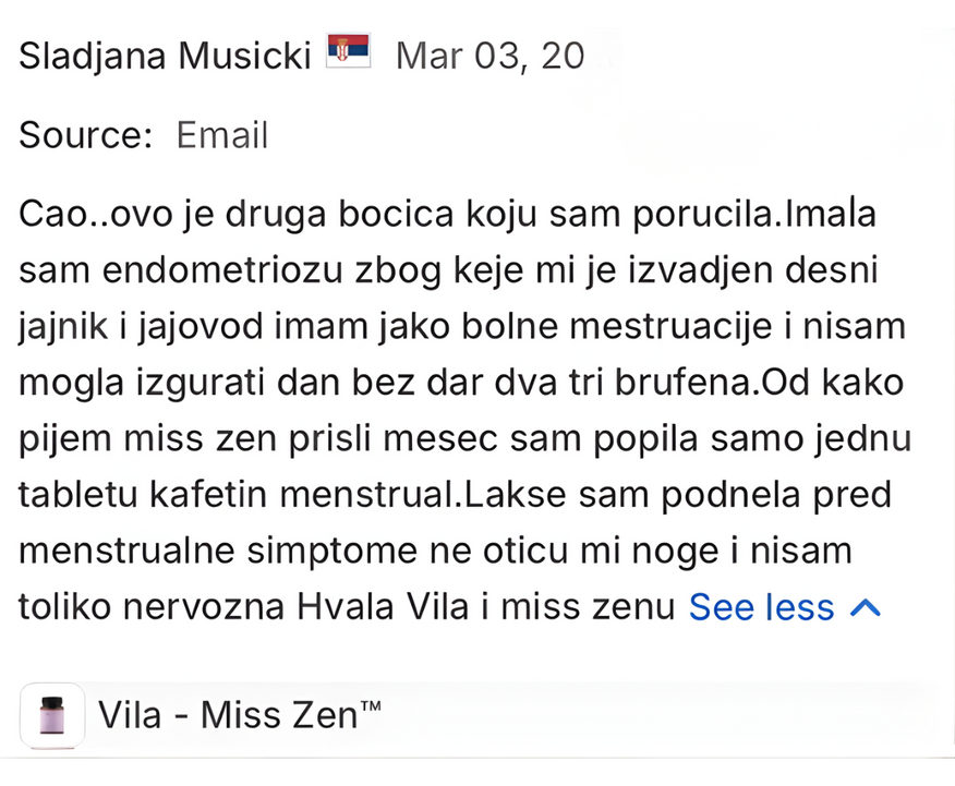Utisak korisnice