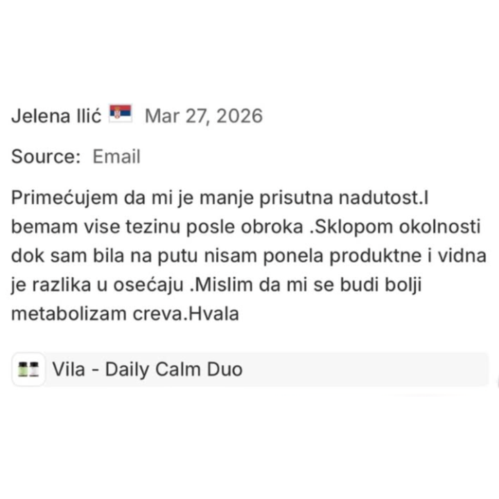Daily Calm Duo – utisak kupca 3