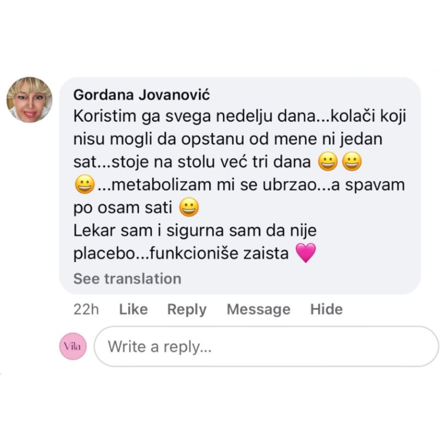 Utisak korisnice