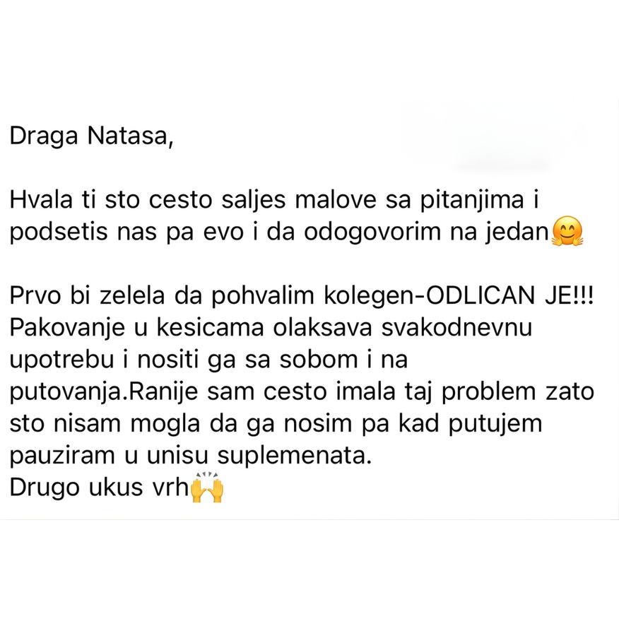 Utisak korisnice