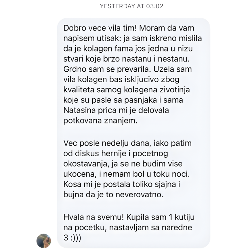 Utisak korisnice