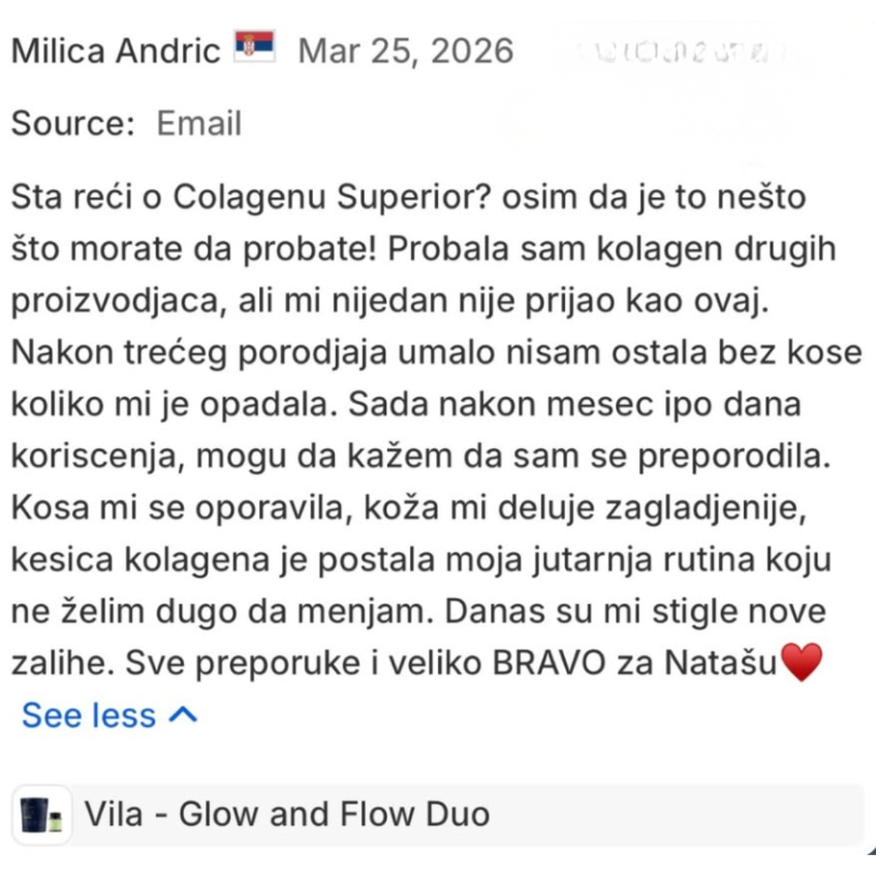 Utisak korisnice