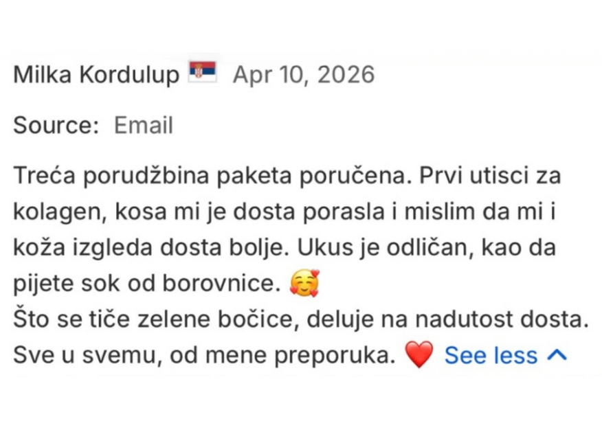 Utisak korisnice