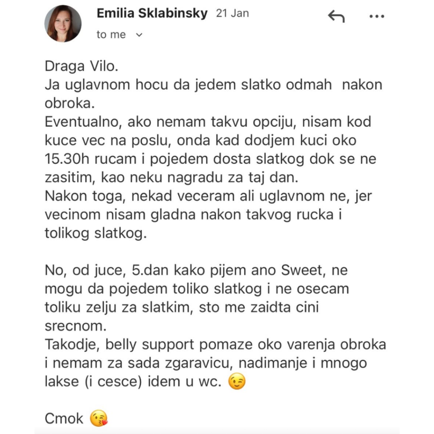 Utisak korisnice