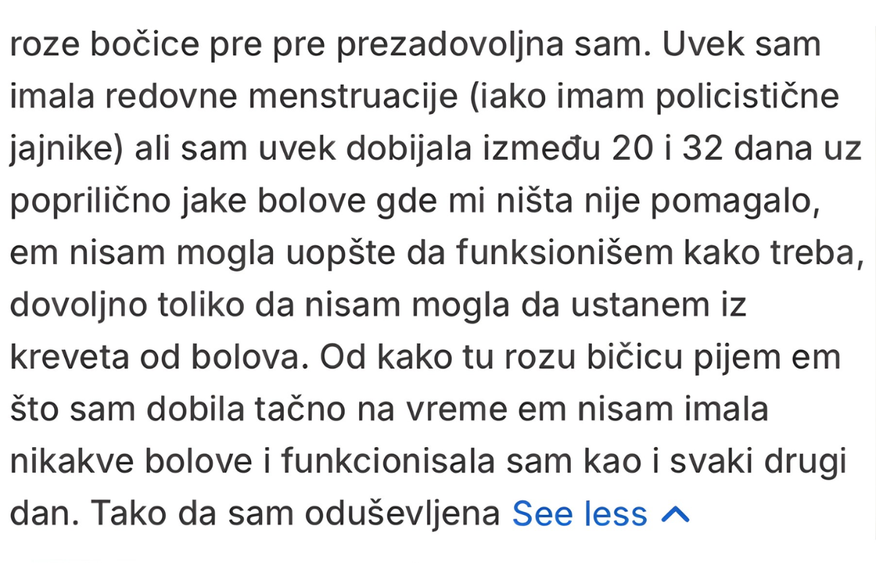 Utisak korisnice