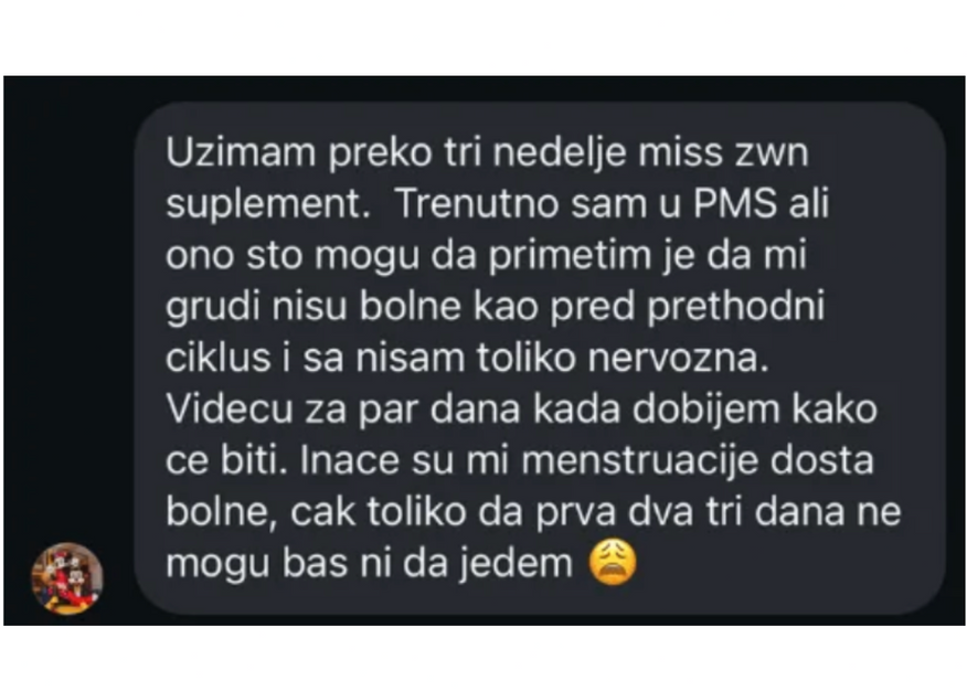 Utisak korisnice