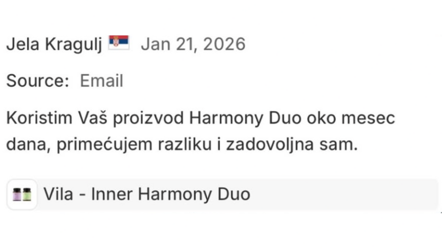 Utisak korisnice