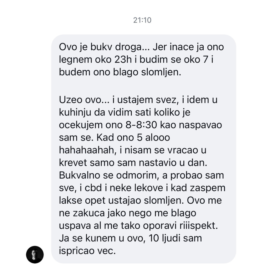 Utisak korisnice