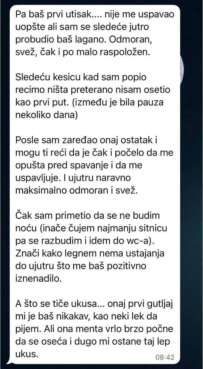 Utisak korisnice