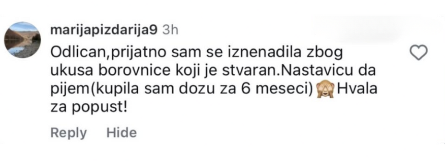 Utisak korisnice